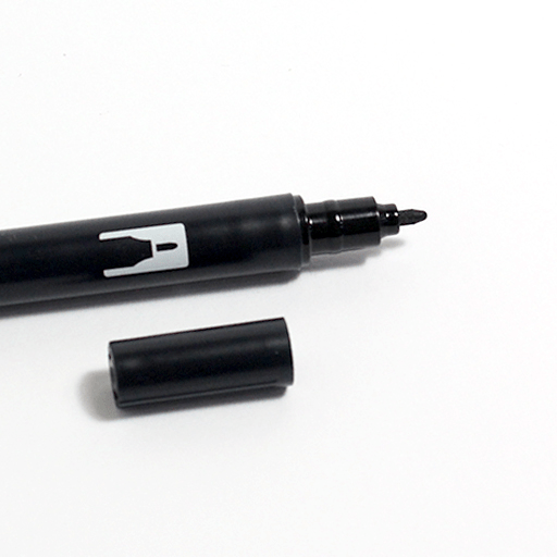 TOMBOW Dual Brush Pen Black