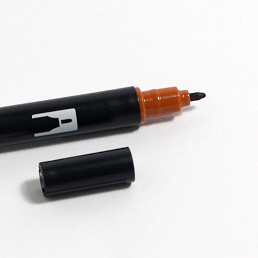 TOMBOW Dual Brush Pen Burnt Sienna