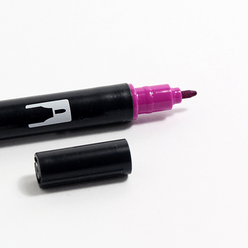 TOMBOW Dual Brush Pen Deep Magenta
