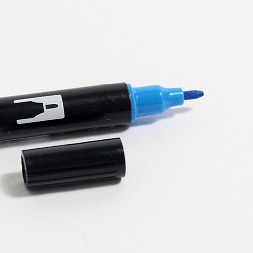 TOMBOW Dual Brush Pen Reflex Blue