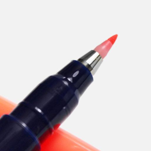 TOMBOW Fudenosuke Brush Pen Neon Red