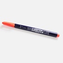 TOMBOW Fudenosuke Brush Pen Neon Red