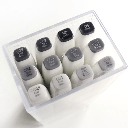 TOUCH Brush Twin Marker Cool Grey Set x 12