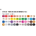 TOUCH Brush Twin Marker Set x 48