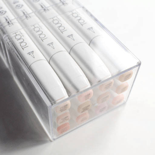 TOUCH Brush Twin Marker Skin Tones Set x 12