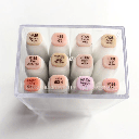 TOUCH Brush Twin Marker Skin Tones Set x 12
