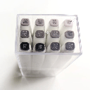 TOUCH Brush Twin Marker Warm Grey Set x 12