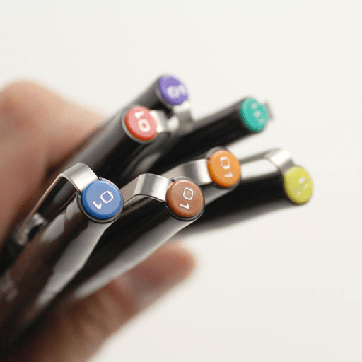 TOUCH Liner Drawing Pen 0.1mm Red