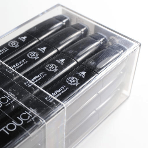 TOUCH Twin Marker Blue/Green Grey Set x 12