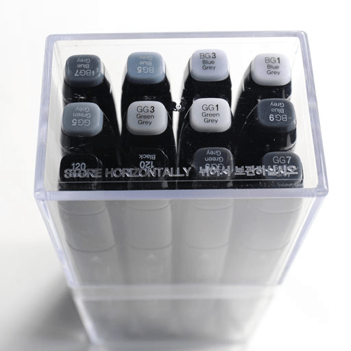 TOUCH Twin Marker Blue/Green Grey Set x 12