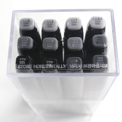 TOUCH Twin Marker Cool Grey Set x 12