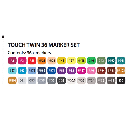 TOUCH Twin Marker Set x 36
