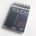 TOUCH Twin Marker Skin Tones A Set x 6