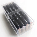 TOUCH Twin Marker Skin Tones Set x 12