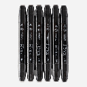 TOUCH Twin Marker Warm Grey Set x 6