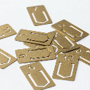 TRAVELER'S Brass Clip Number x 12