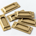 TRAVELER'S Brass Label Plate x 6