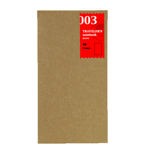 TRAVELER'S Notebook 003 Blank x 32