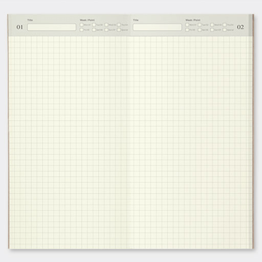 TRAVELER'S Notebook 005 Daily Diary x 32