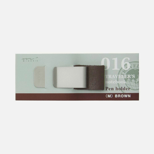 TRAVELER'S Notebook 016 Medium Pen Holder Brown