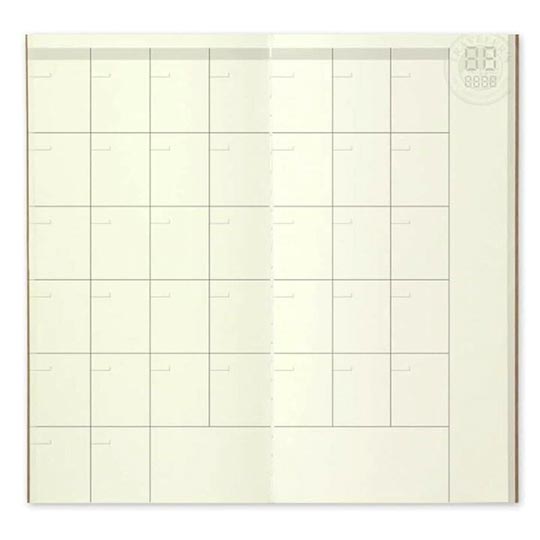 TRAVELER'S Notebook 017 Monthly Diary x 24