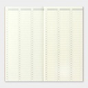 TRAVELER'S Notebook 018 Weekly Vertical Free Diary x 32