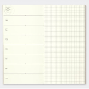 TRAVELER'S Notebook 019 Weekly + Grid Free Diary x 32