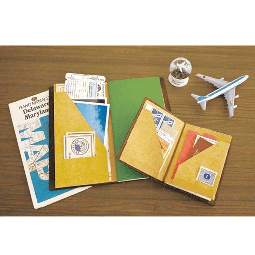 TRAVELER'S Passport 010 Kraft Paper Folder