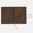 TRAVELER'S Passport Brown