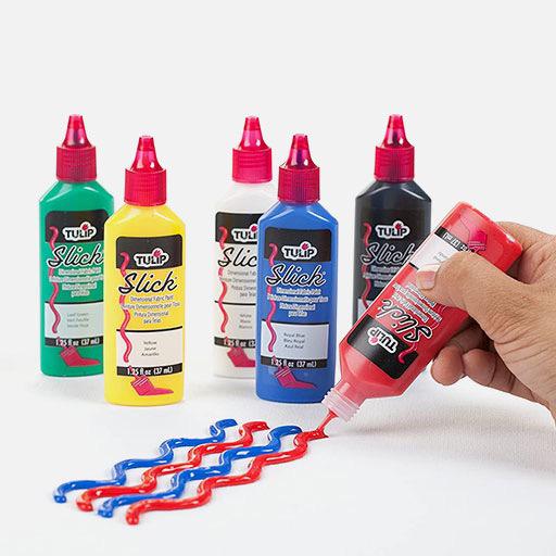 TULIP Dimensional Fabric Paint 37ml Slick Set x 6