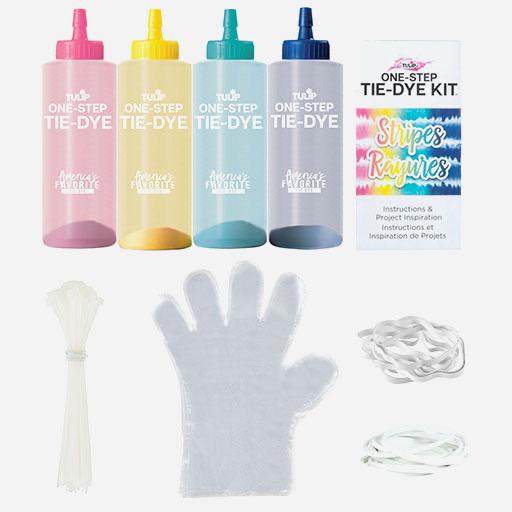 TULIP Tie Dye 4-Color Stripes Set