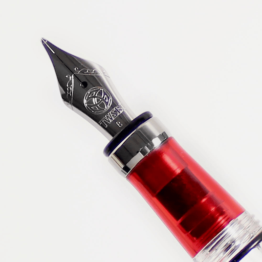 TWSBI Diamond 580 Blue/Red Fountain Pen Broad