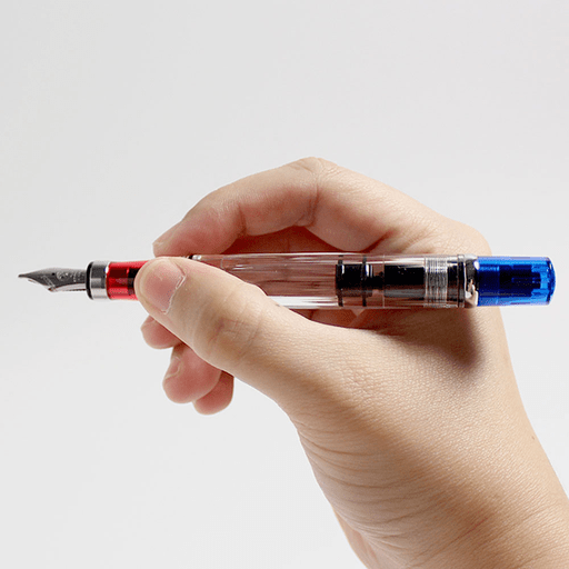 TWSBI Diamond 580 Blue/Red Fountain Pen Fine