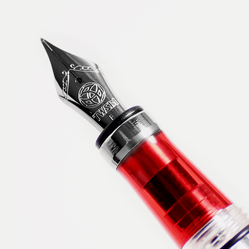 TWSBI Diamond 580 Blue/Red Fountain Pen Fine