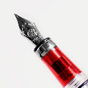 TWSBI Diamond 580 Blue/Red Fountain Pen Fine