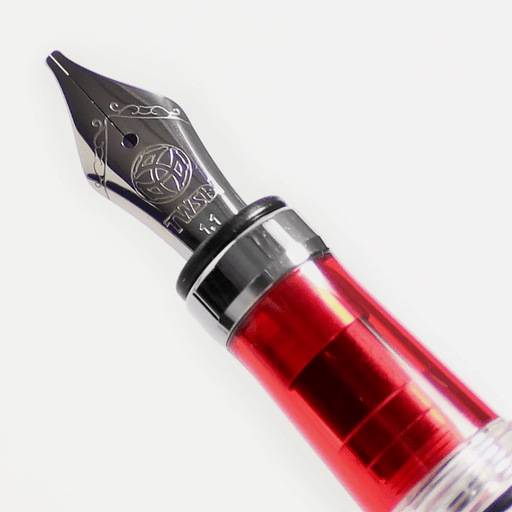 TWSBI Diamond 580 Blue/Red Fountain Pen Stub 1.1mm