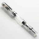 TWSBI Diamond 580AL Silver Fountain Pen Broad