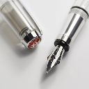 TWSBI Diamond 580AL Silver Fountain Pen Extra Fine
