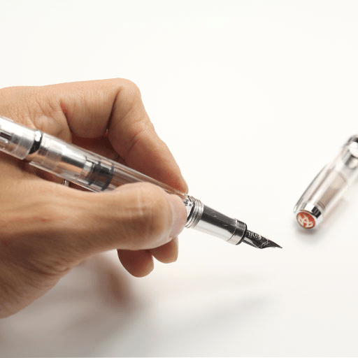 TWSBI Diamond 580AL Silver Fountain Pen Extra Fine