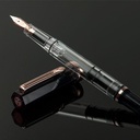 TWSBI Eco Smoke Rose Gold Trim Fountain Pen Broad
