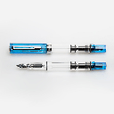 TWSBI Eco Transparent Blue Fountain Pen Extra Fine