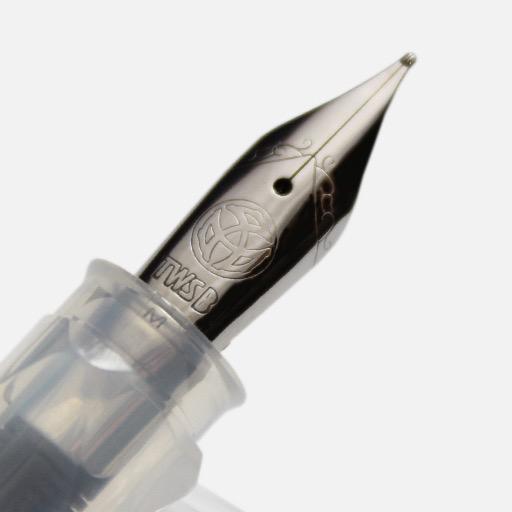 TWSBI GO Spring Load Mechanism Clear Fountain Pen Extra Fine