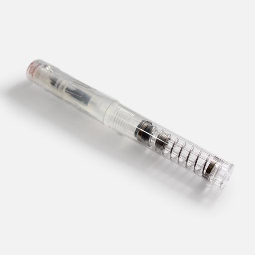 TWSBI GO Spring Load Mechanism Clear Fountain Pen Medium