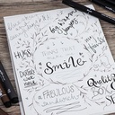 UNI Pin Drawing Pen 0.5mm Light Grey
