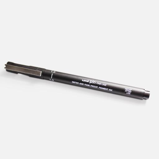UNI Pin Drawing Pen 1.0mm Black