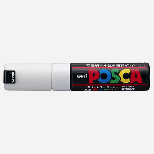 UNI Posca Broad Marker White
