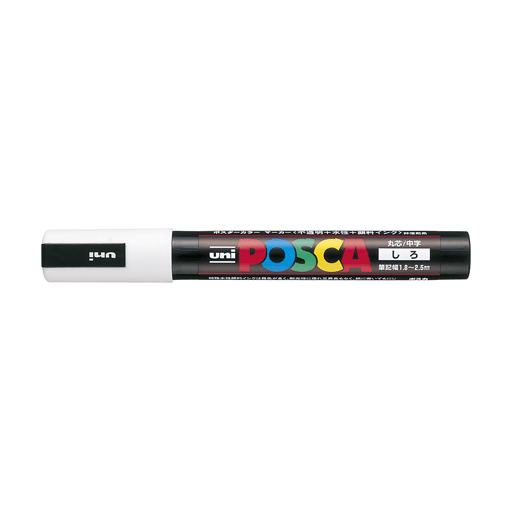 UNI Posca Medium Marker White