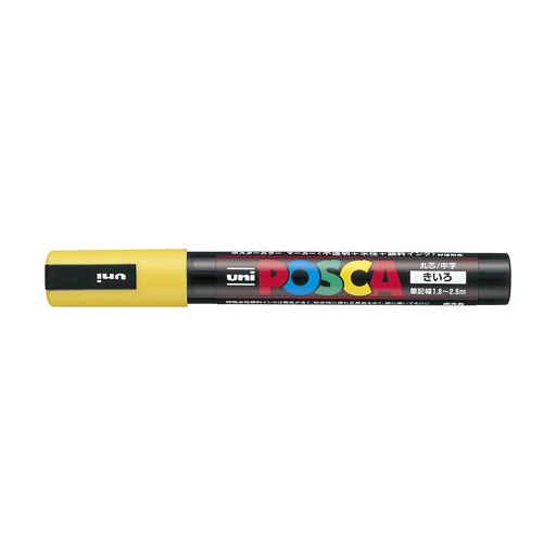 UNI Posca Medium Marker Yellow