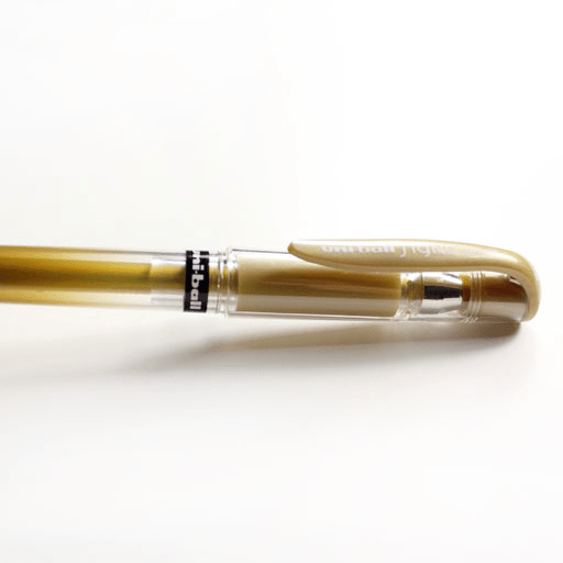 UNI Signo Broad Roller Pen Gold