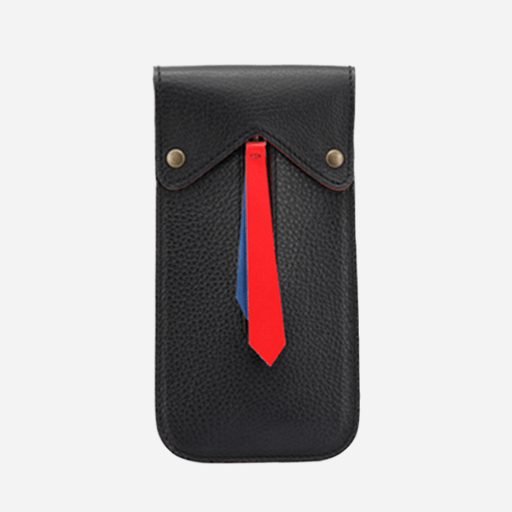 VIARCO Leather Jacket Pen Case Black